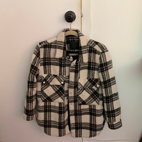 BLANKNYC Flannel Shacket - Size XS - Picture 2 of 4
